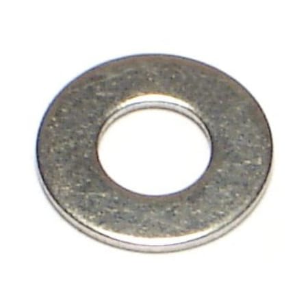 Midwest Fastener Flat Washer, For Screw Size #10 , 18-8 Stainless Steel 100 PK 05322